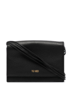Yu Mei Suki Leather Clutch Bag In Black