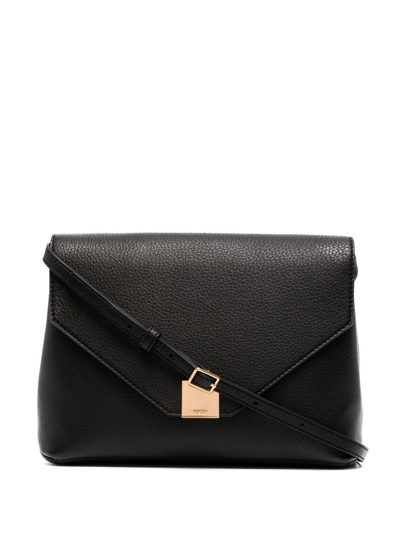 Yu Mei Logo-plaque Crossbody Bag In Black