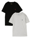 Polo Ralph Lauren Logo-embroidered T-shirt Set In Black