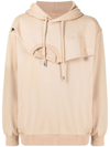 FENG CHEN WANG PANELLED DRAWSTRING HOODED JACKET