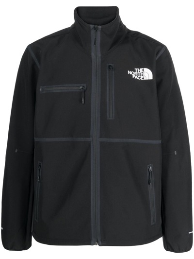 The North Face Chest Logo-print Detail Jacket In Black