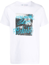 Off-white Graphic-print T-shirt In White