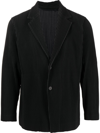 Issey Miyake Pleats Blazer In Black
