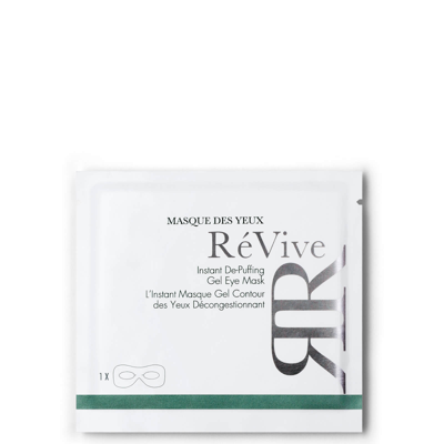 Revive Masque Des Yeux Instant De-puffing Gel Eye Mask - Single In 1 Treatment