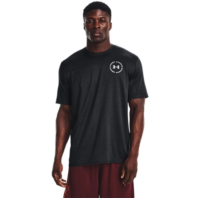 Under Armour Mens  Training Vent Novelty T-shirt In Black/white