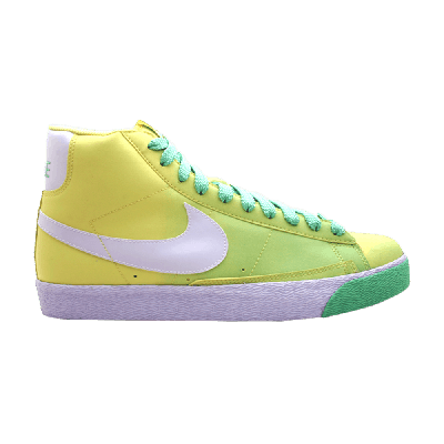 Pre-owned Nike Blazer High In Yellow