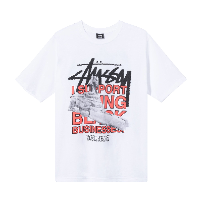 Pre-owned Stussy X Virgil Abloh World Tour Collection T-shirt 'white'