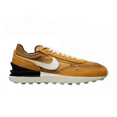 Pre-owned Nike Wmns Waffle One 'gold Suede Phantom'