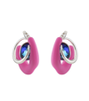 MOUNSER Marshmallow Hoop Earring / Butterfly