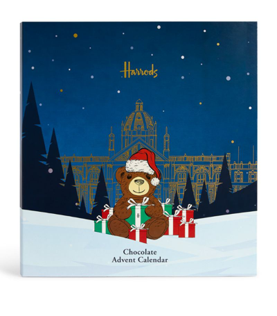 Harrods Bear Chocolate Advent Calendar (215g) In Multi