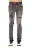 Cult Of Individuality Punk Nomad Jeans In Grey