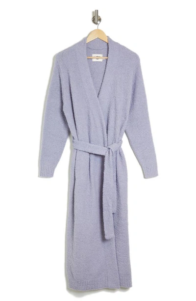Ugg Lenny Sweater-knit Robe In Gray