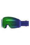 Smith 4d Mag™ 155mm Special Fit Snow Goggles In Lapis / Chromapop Green Mirror