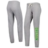 LEAGUE COLLEGIATE WEAR LEAGUE COLLEGIATE WEAR HEATHER GRAY OREGON DUCKS VICTORY SPRINGS TRI-BLEND JOGGER PANTS