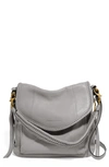 Aimee Kestenberg All For Love Convertible Leather Shoulder Bag In Steel Grey