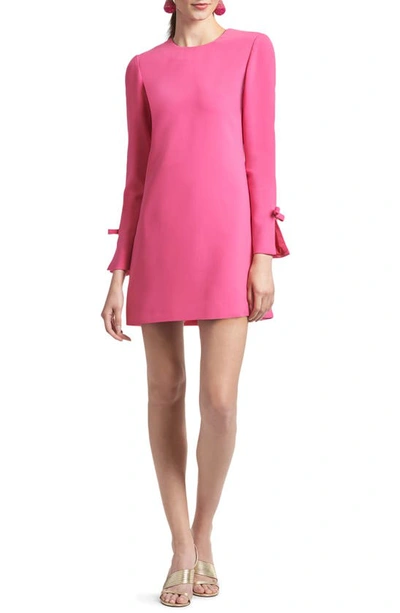 Sachin & Babi Lily Stretch Crepe Shift Dress In Rose Pink
