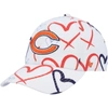 47 GIRLS YOUTH '47 WHITE CHICAGO BEARS ADORE CLEAN UP ADJUSTABLE HAT