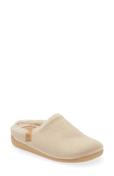 Toni Pons Mosul Faux Fur Lined Slip-on Shoe In Pedra Stone
