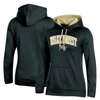 Champion Black Wake Forest Demon Deacons Arch Logo 2.0 Pullover Hoodie In Black
