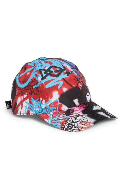 Dolce & Gabbana Graffiti-print Baseball Cap In Multicolor