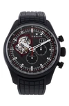 Watchfinder & Co. Zenith  Chronomaster Rubber Strap Watch In Aluminium/ Carbon