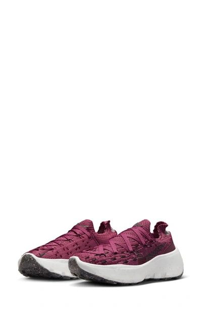 Nike Space Hippie 04 Sneaker In Sweet Beet/ Black/ Red/ Dust