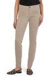 Kut From The Kloth Diana Stretch Corduroy Skinny Pants In Sand