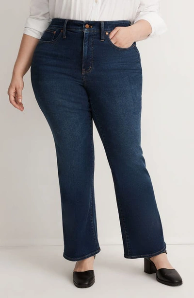 Madewell High Waist Skinny Flare Jeans In Colleton Wash