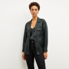 M.M.LAFLEUR THE ALYSSA JACKET - WASHABLE SILK CHARMEUSE