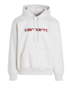 Carhartt Camo Print Hoodie In Gray