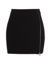 Alyx Ribbed-knit Mini Skirt In Black