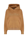 MAX MARA LOGO EMBROIDERED JERSEY HOODIE