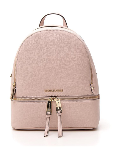 Michael Michael Kors Medium Rhea Zipper Backpack In Pink
