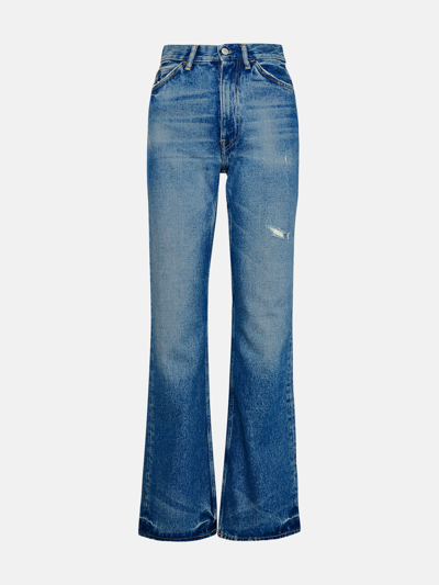 Acne Studios 1977 Blue Cotton Denim Jeans
