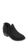 Journee Collection Women's Livvy Side Split Ankle Booties In Black