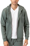 Threads 4 Thought Organic Cotton Blend Zip Hoodie In Marsh