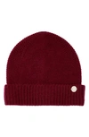 Bruno Magli Rib Cashmere Beanie In 601brd