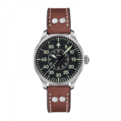 Pre-owned Laco - Aachen 39 - Flieger Type-b Dial Automatic Pilot Watch, Sapphire 861990