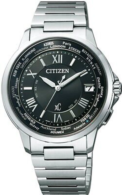 Pre-owned Citizen Watch Cb1020-54e Xc Cloth-eco-drive Eco-drive Radio Men's Made In Japan
