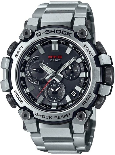 Pre-owned Casio G-shock Mtg-b3000d-1ajf Men's Watch Bluetooth Analog Silver 2022