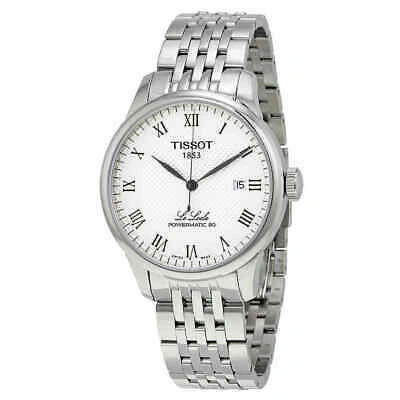 Pre-owned Tissot Le Locle Powermatic 80 Automatic Men's Watch T006.407.11.033.00