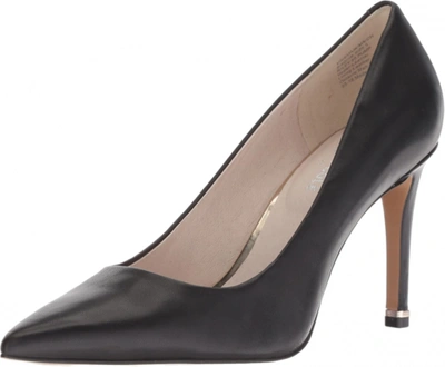 Pre-owned Kenneth Cole New York Kenneth Cole York Women's Riley 85 Pump In Black Leather