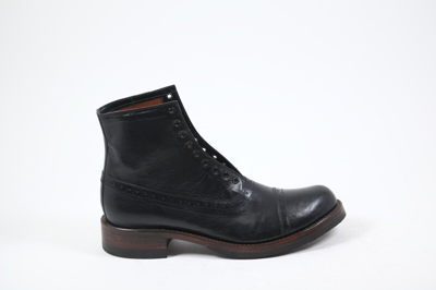 Pre-owned Julian Boots , Jeweler, Black, Italian Kangaroo, New, Made In Usa