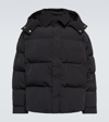 Jacquemus Black Le Papier 'la Doudoune Chemise' Puffer Jacket In Black