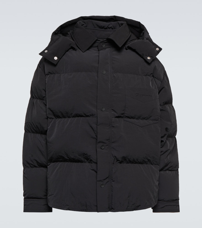 Jacquemus La Doudoune Chemise Parka In Black