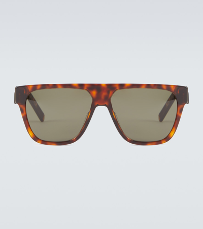 Dior B23 S3i Square Sunglasses In Brown