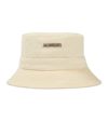 JACQUEMUS LOGO CANVAS BUCKET HAT