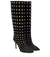 GIANVITO ROSSI SPECTRA EMBELLISHED KNEE-HIGH BOOTS