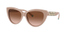 Tiffany & Co Tf4196 Cat-eye Brand-embellished Acetate Sunglasses In Brown Gradient