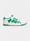 Amiri Skel Top Sneakers In White Leather In White Gr